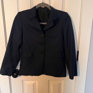 Equestrian Navy Blue Blazer